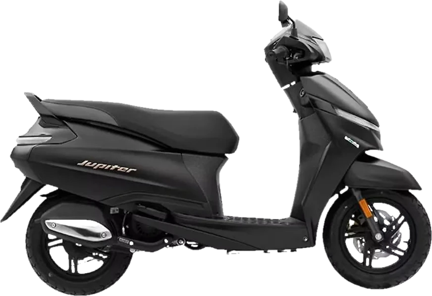 TVS Jupiter 110 (Matte Black) on rent in Balasore